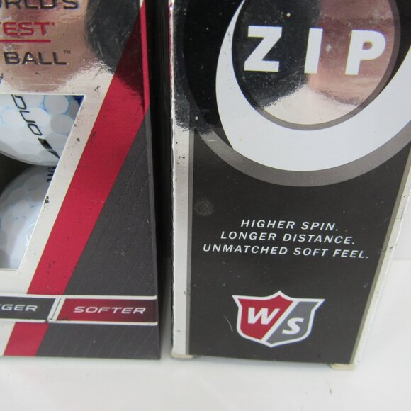 Wilson Staff Duo 3 Pack The Worlds Softest Golf Ball (2) and Zip Higher Spin (1) - Picture 5 of 7